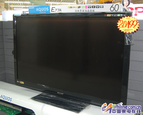 fullhd液晶屏 夏普60e77a液晶电视20499元